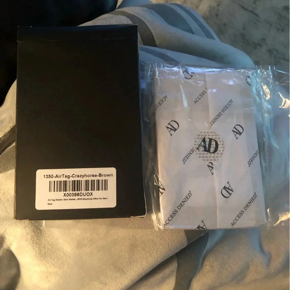 Access Denied Air Tag Slim Wallet NIB - Picture 4 of 4